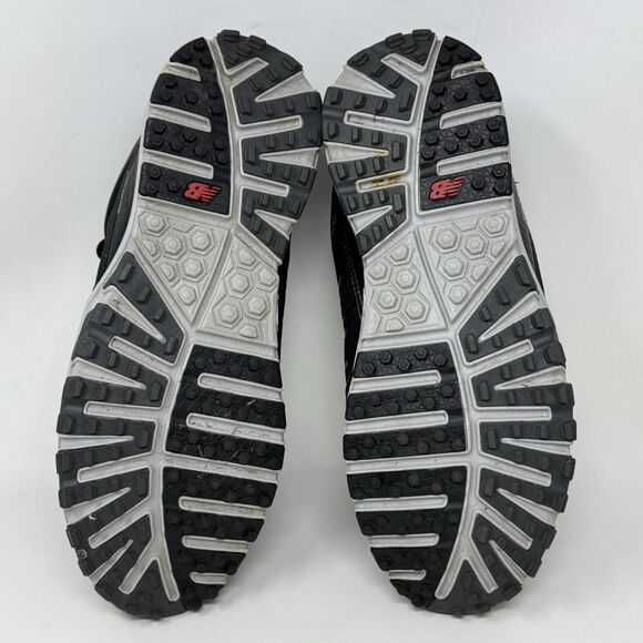 New Balance Minimus Spikeless Golf Shoes Mens 8 2E Wide Black Gray Waterproof - Picture 13 of 15